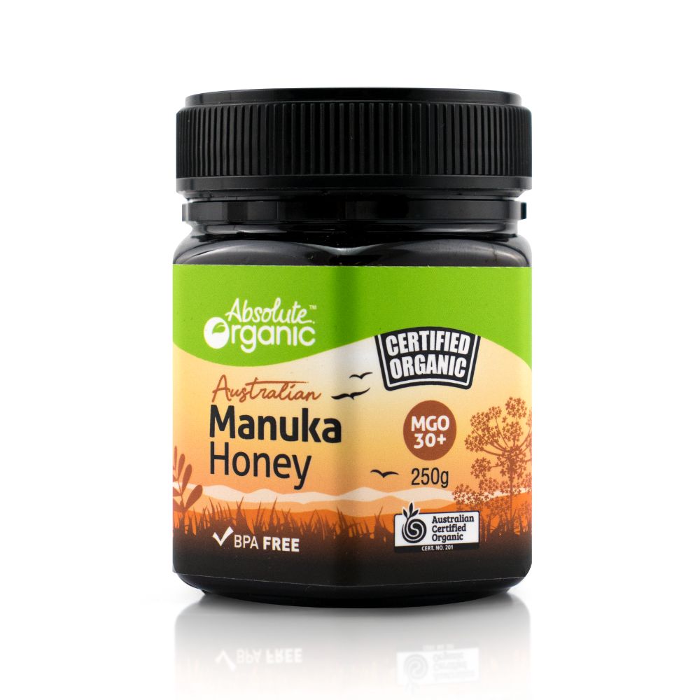 Organic Australian Manuka Honey MGO 30+ 250g