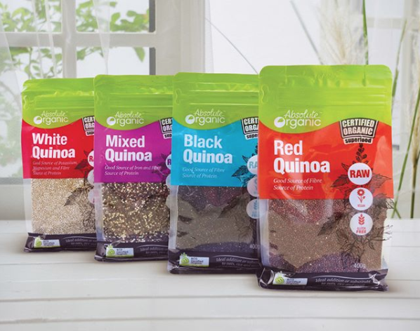 Our Absolute Organic Quinoa Range