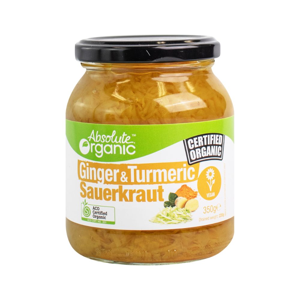 Ginger & Turmeric Sauerkraut 350g