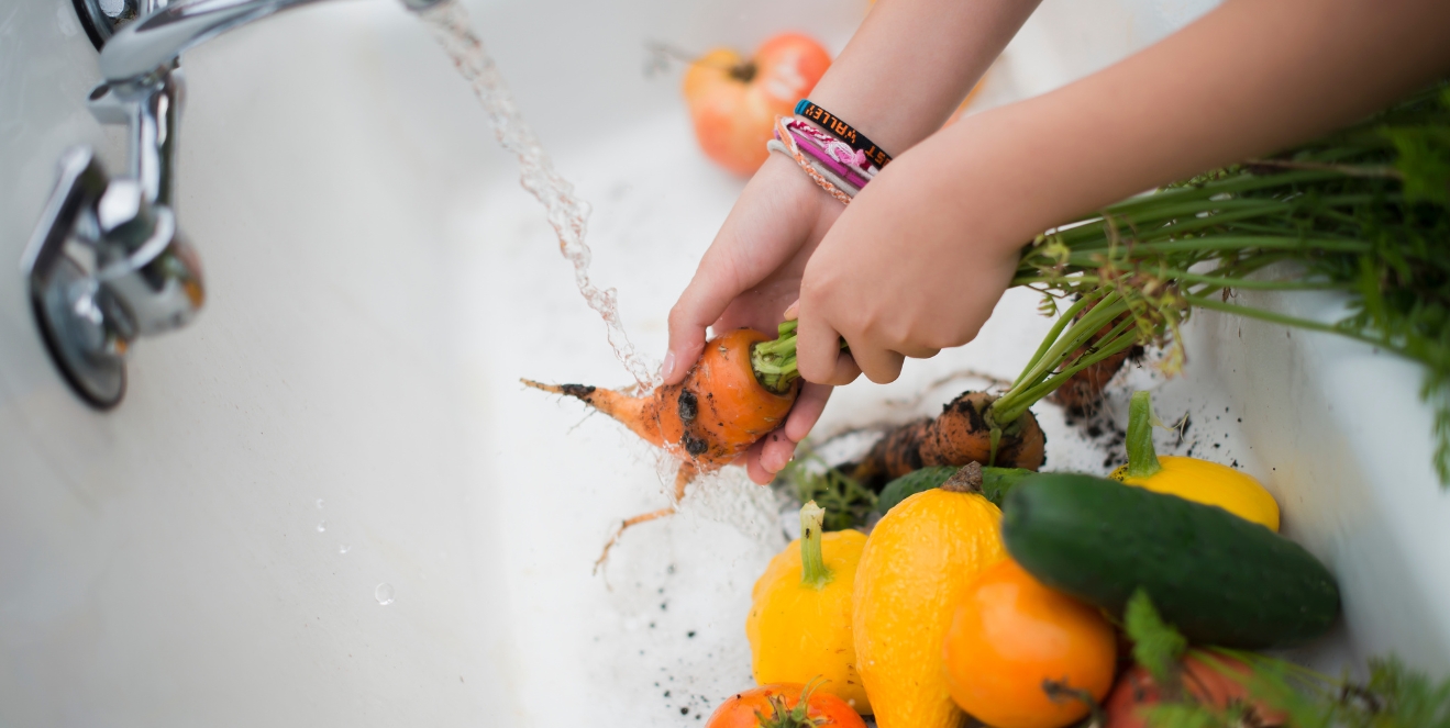 Washing Organic Produce